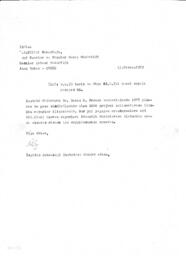 Letter from Ülge Göker (BIAA) to General Directorate about MAMA project dated on 13/04/1979 
